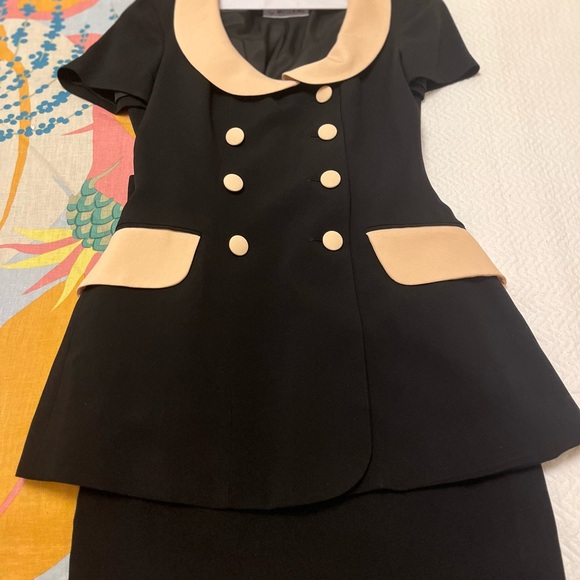 Vintage Moschino cheap and chic suit/ women’s blazer and skirt - Picture 7 of 15